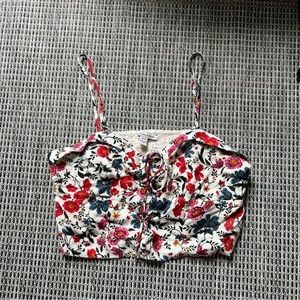 American Eagle Floral Shirt